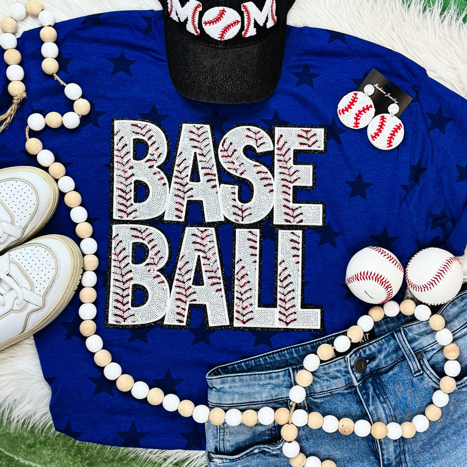 SEQUIN BASEBALL Word