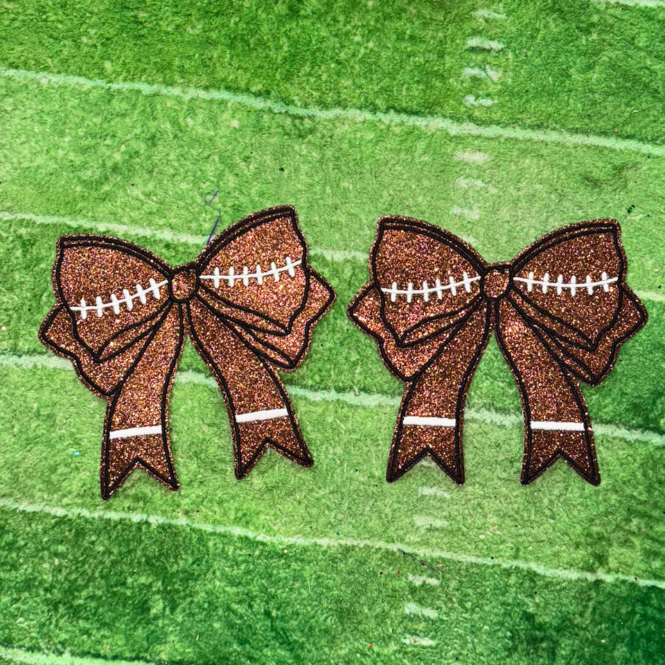 ADD ON Side Split Glitter Bow