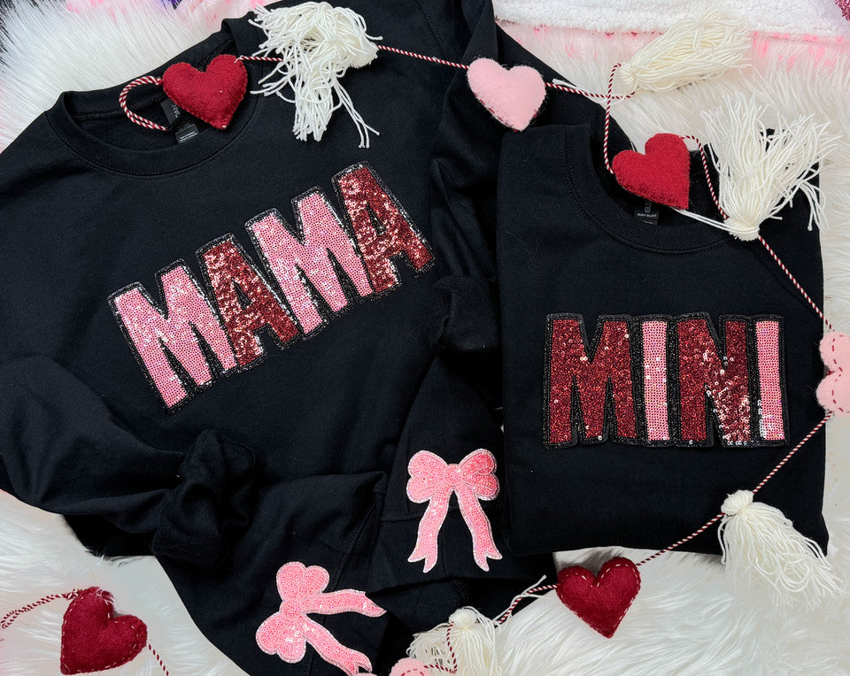 SEQUIN MINI Pink & Red YOUTH SIZES