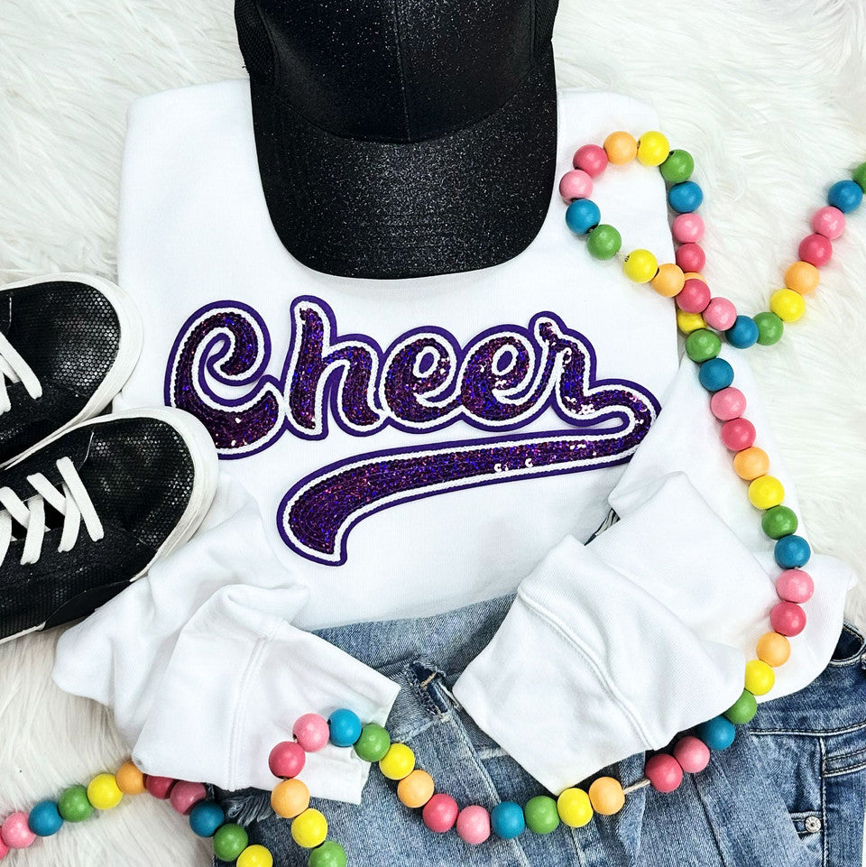 SEQUIN Cheer Patches