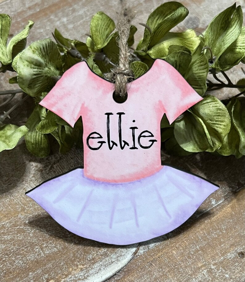 Personalized Leotard Ornament