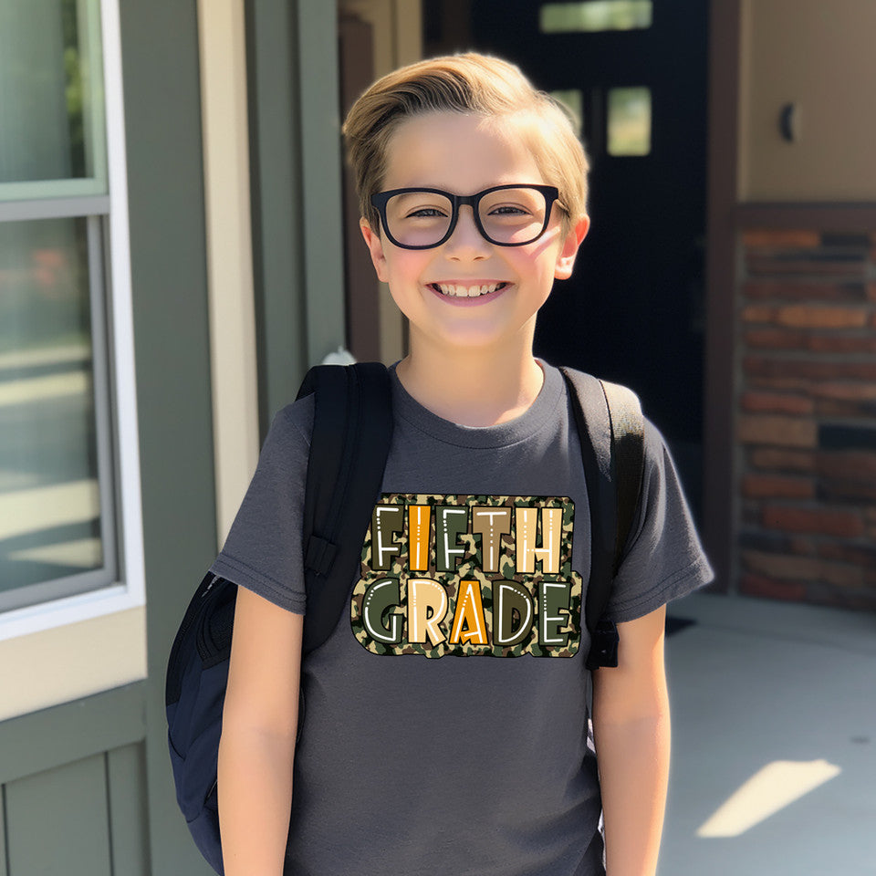 YOUTH Grade Level Camo