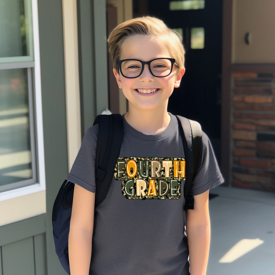 YOUTH Grade Level Camo