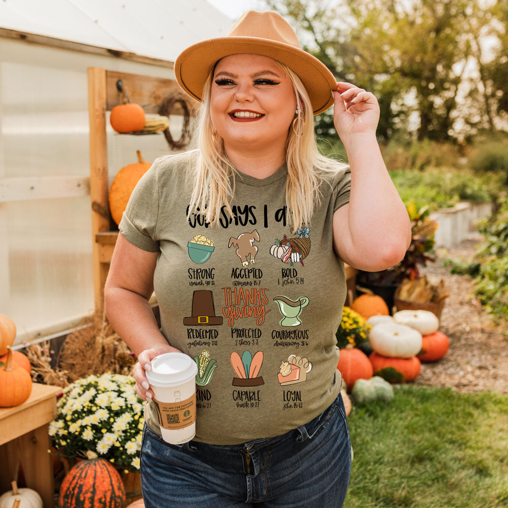 Thanksgiving God Says I Am