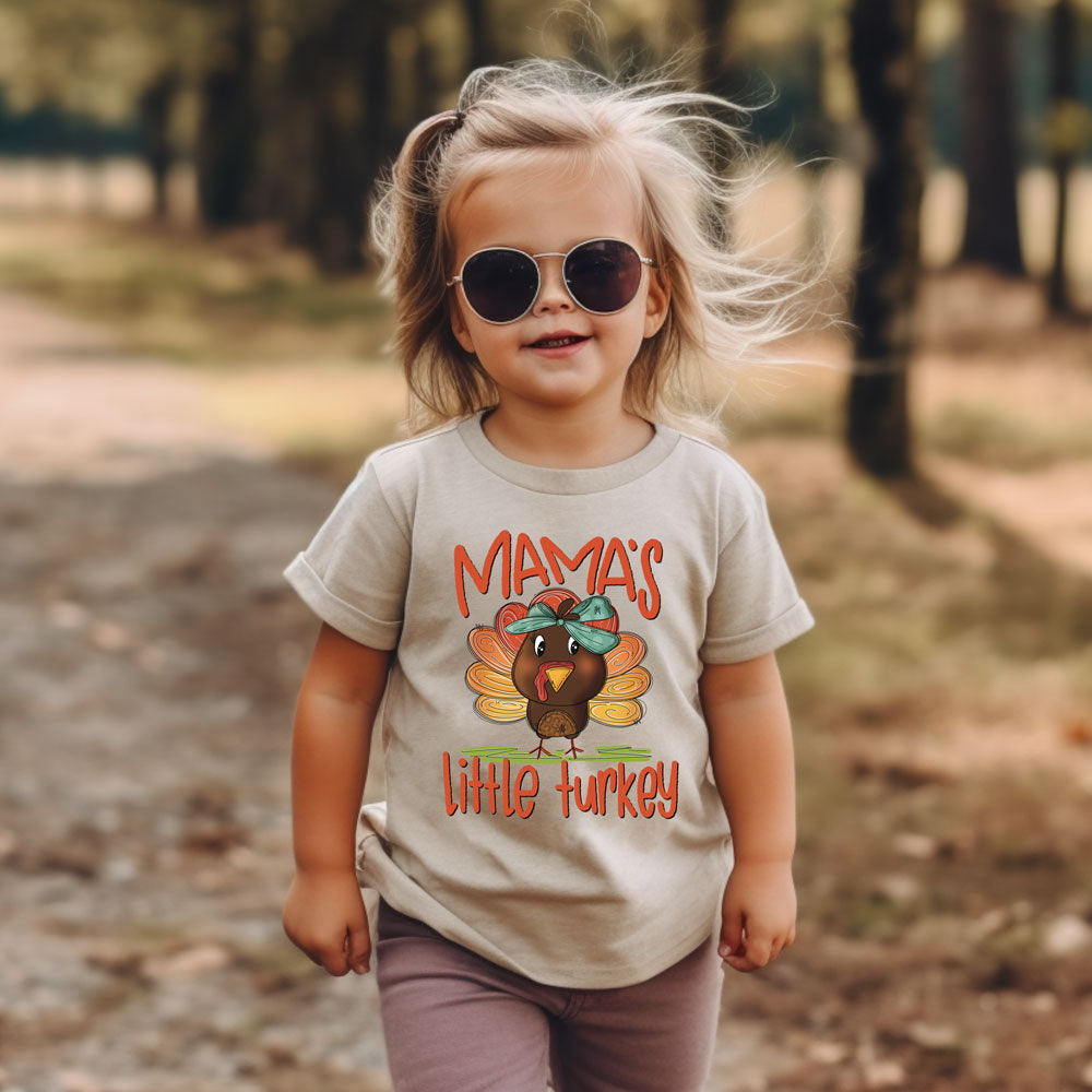 Mama's Little Turkey with Bow