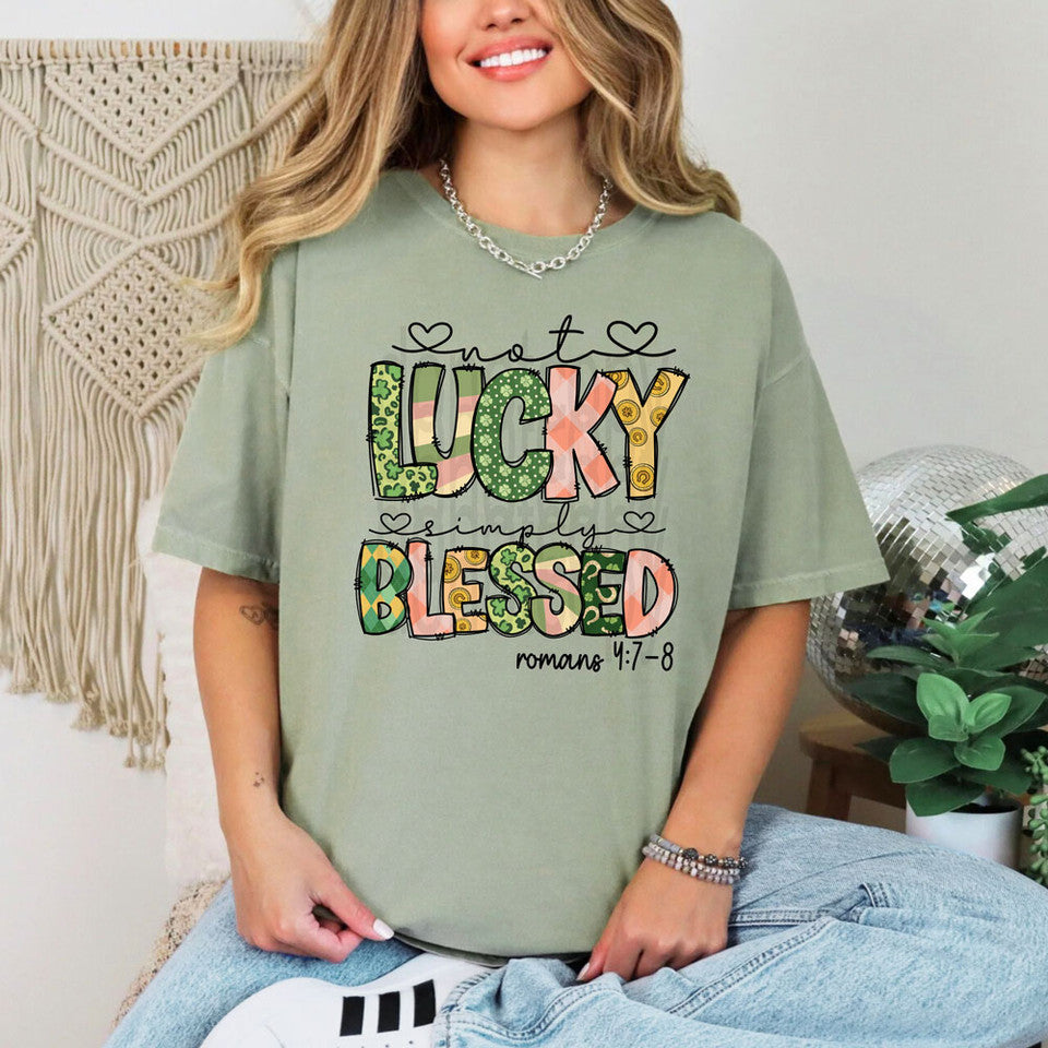 Not Lucky, Blessed Romans 4:7-8