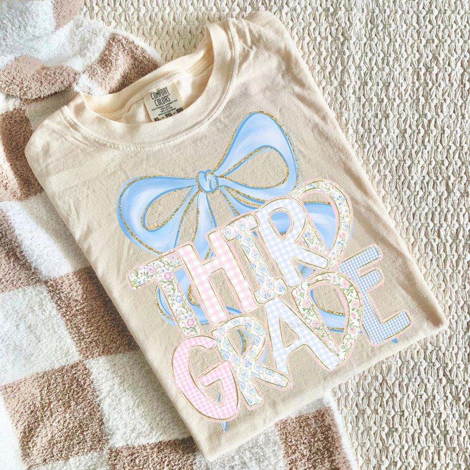 YOUTH Grade Level Pastel Bow
