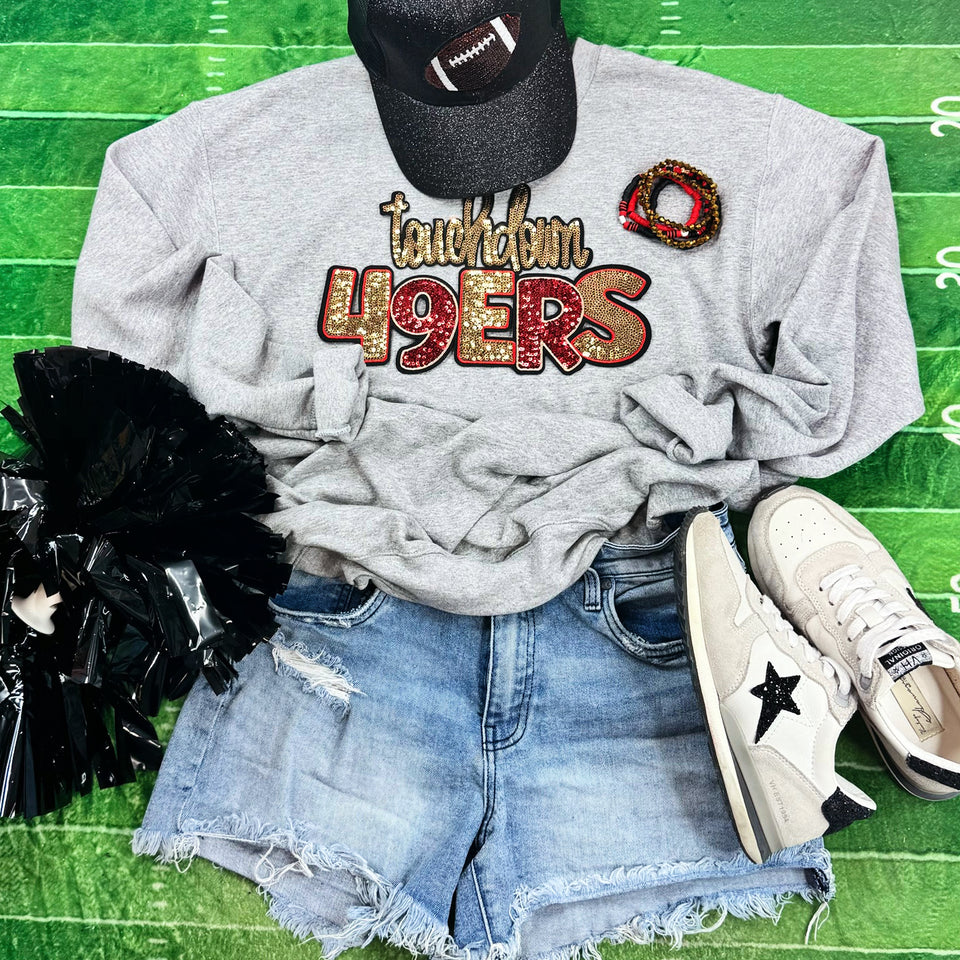 Touchdown Niners SEQUIN