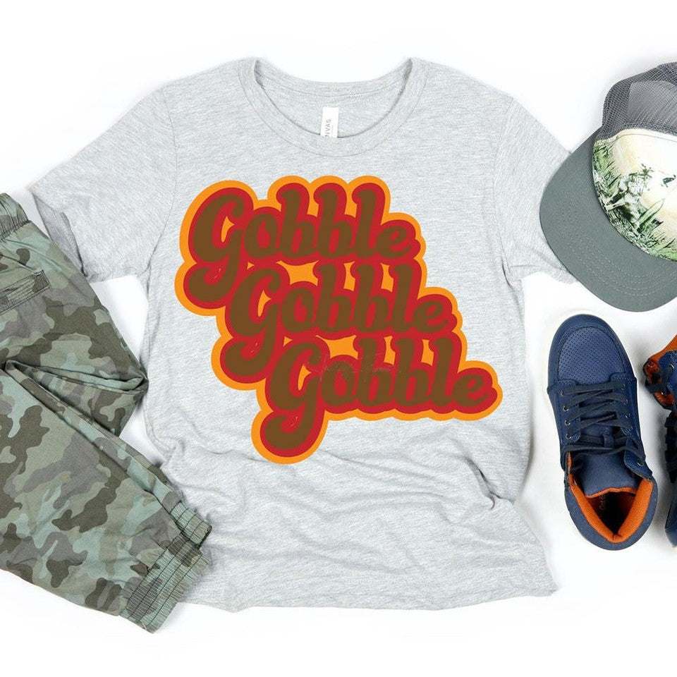 Retro Gobble Stacked