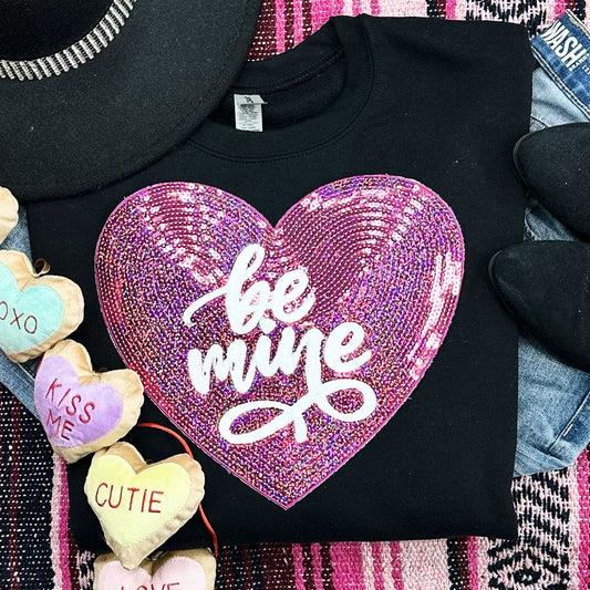 SEQUIN Be Mine Heart