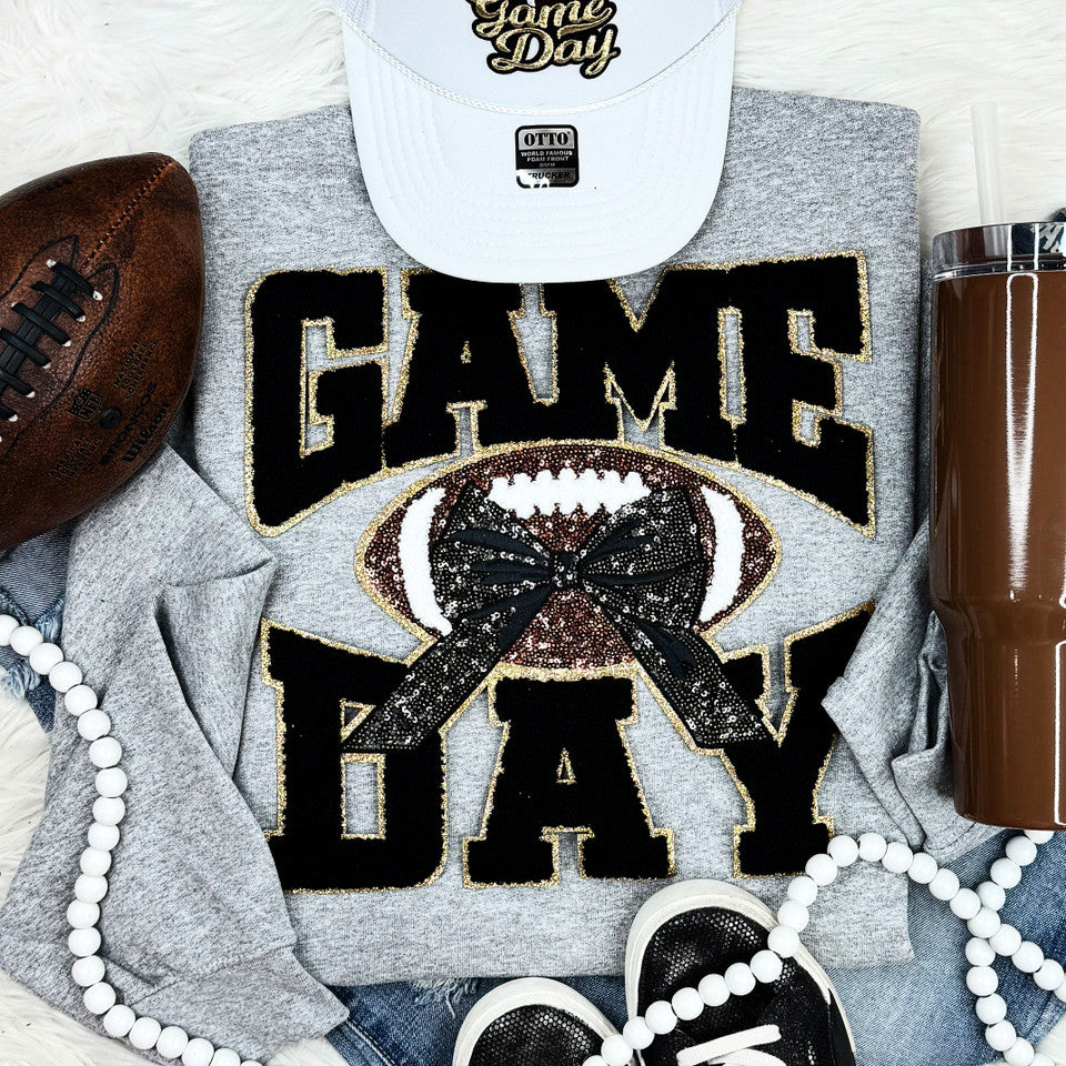 SEQUIN & CHENILLE Football GAME DAY