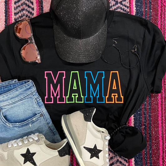 MAMA EMBROIDERED Tshirt