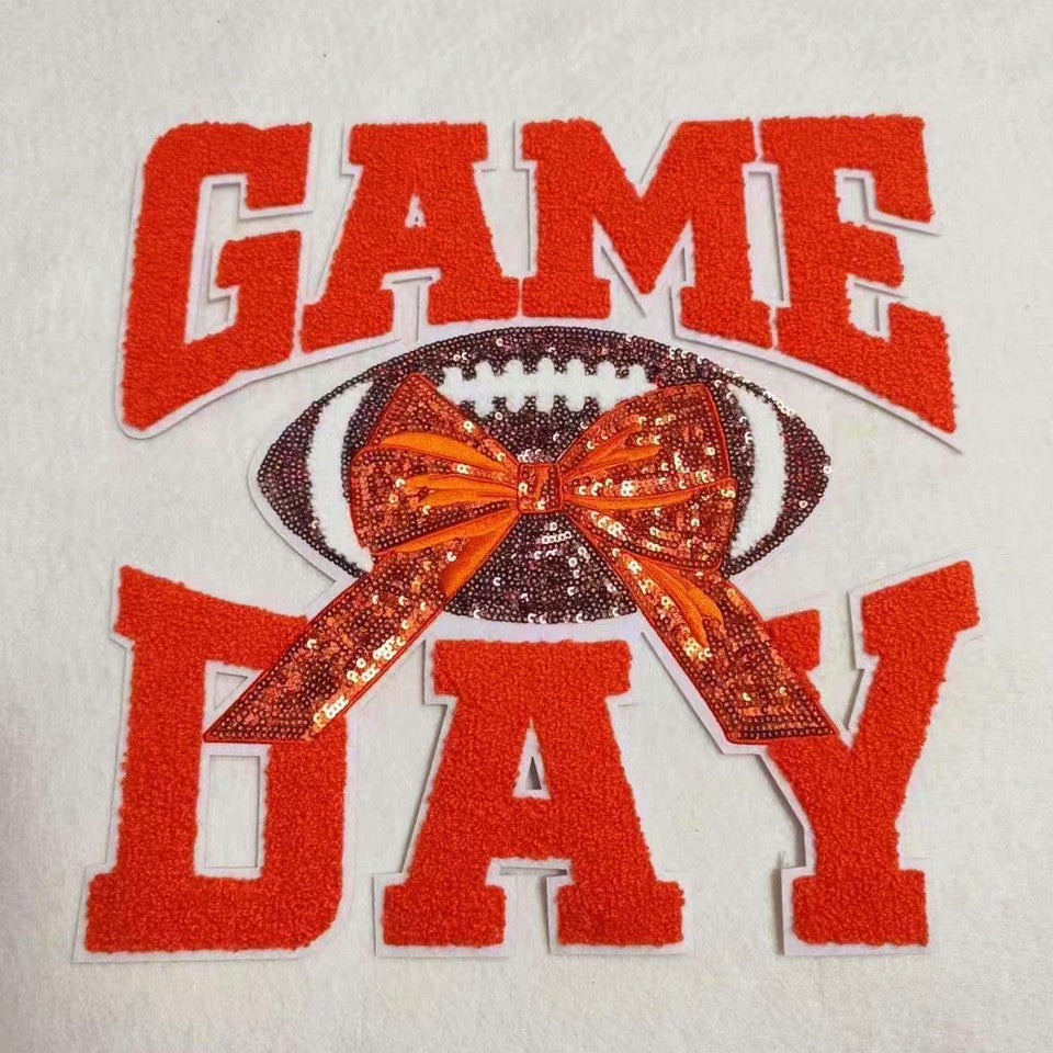 SEQUIN & CHENILLE Football GAME DAY