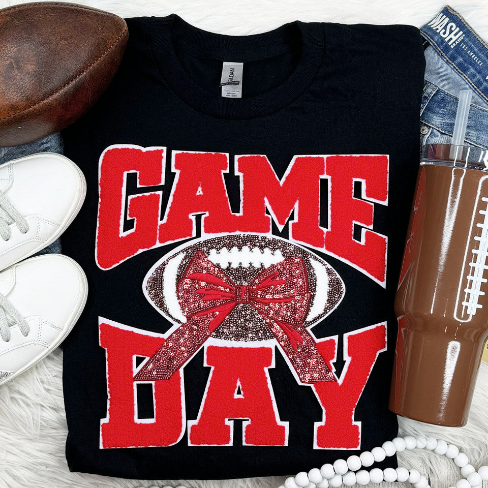 SEQUIN & CHENILLE Football GAME DAY