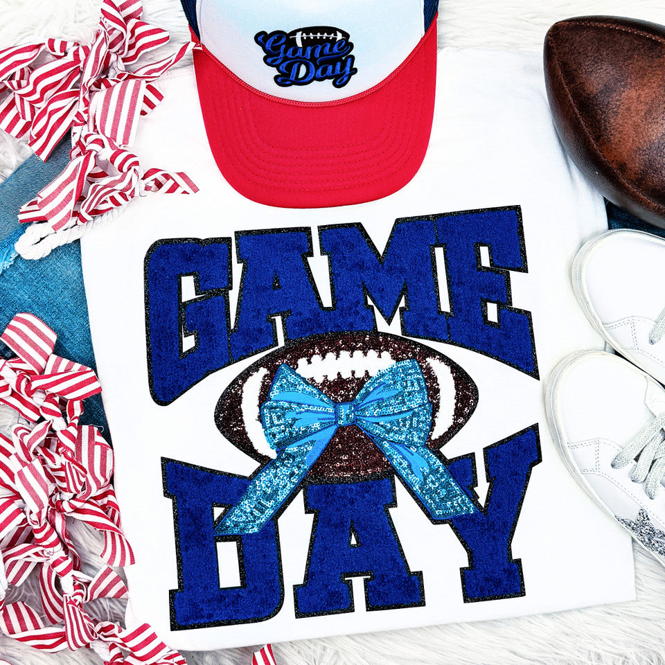 SEQUIN & CHENILLE Football GAME DAY