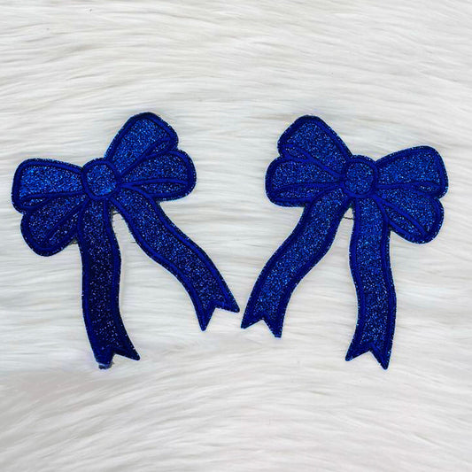 ADD ON Side Split Glitter Bow