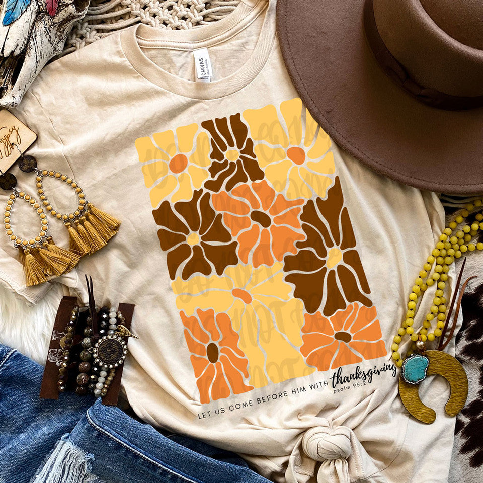 Let us Come Before Him with Thanksgiving