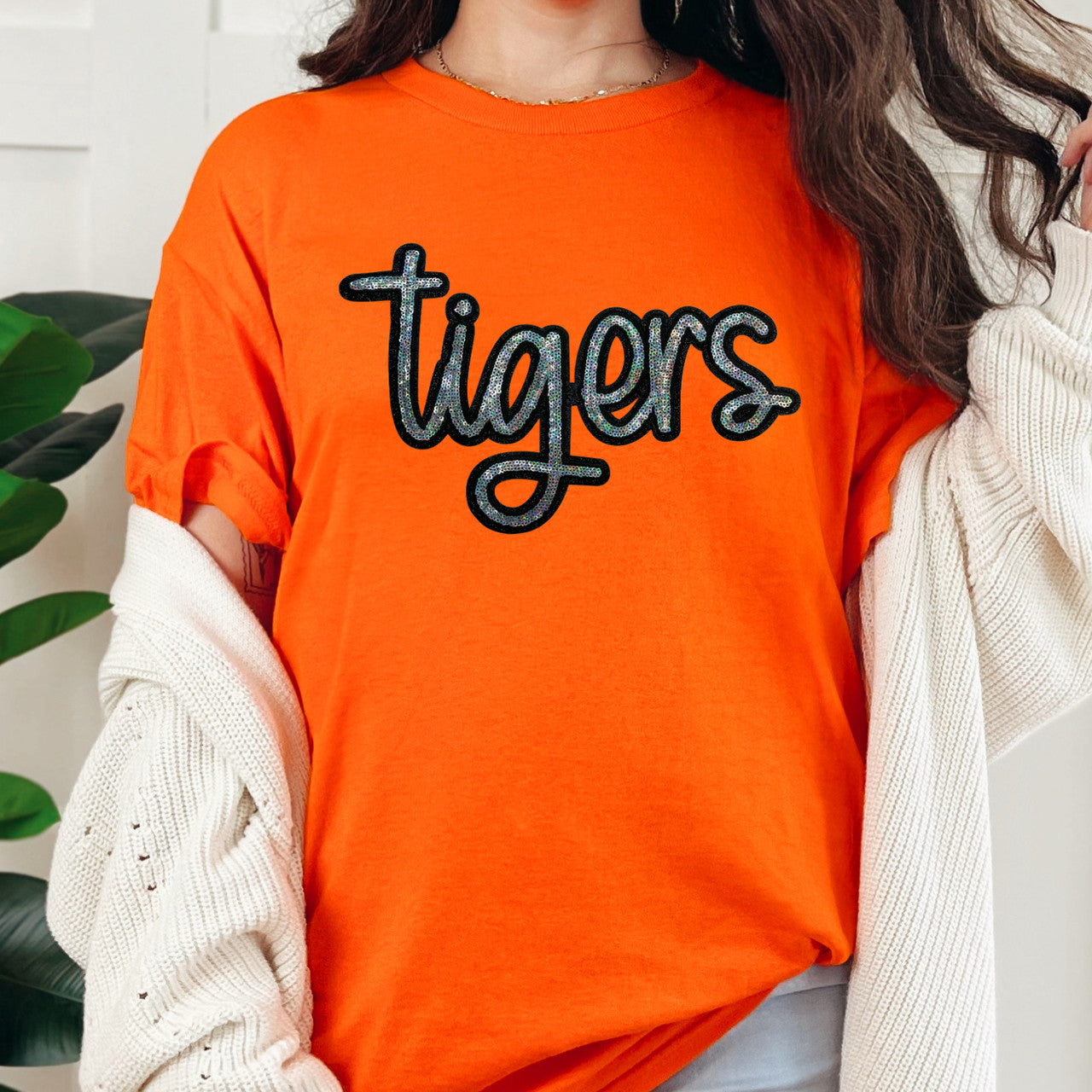 SEQUIN Mascot Names Crewneck Sweatshirt