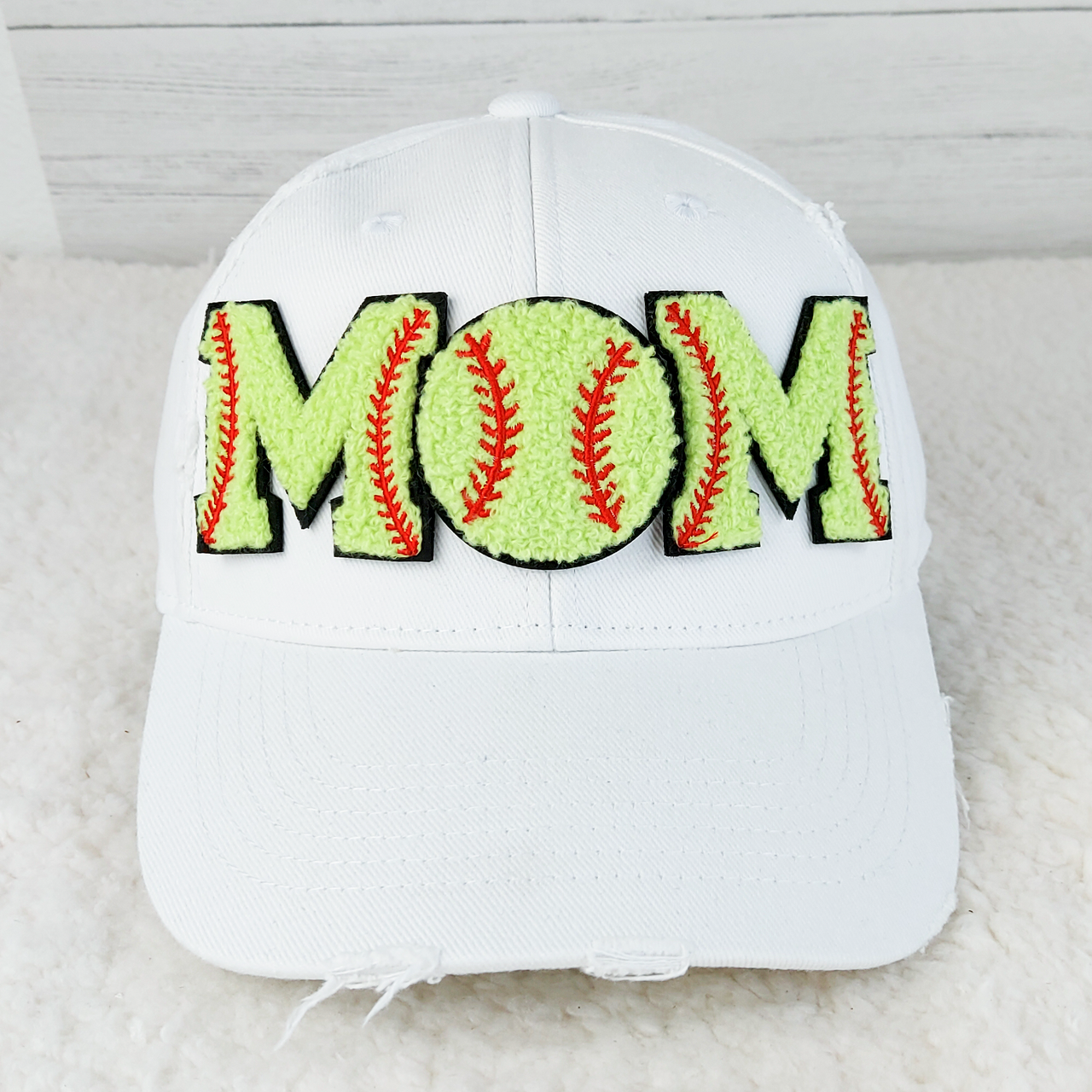 CHENILLE Softball Mom Hat