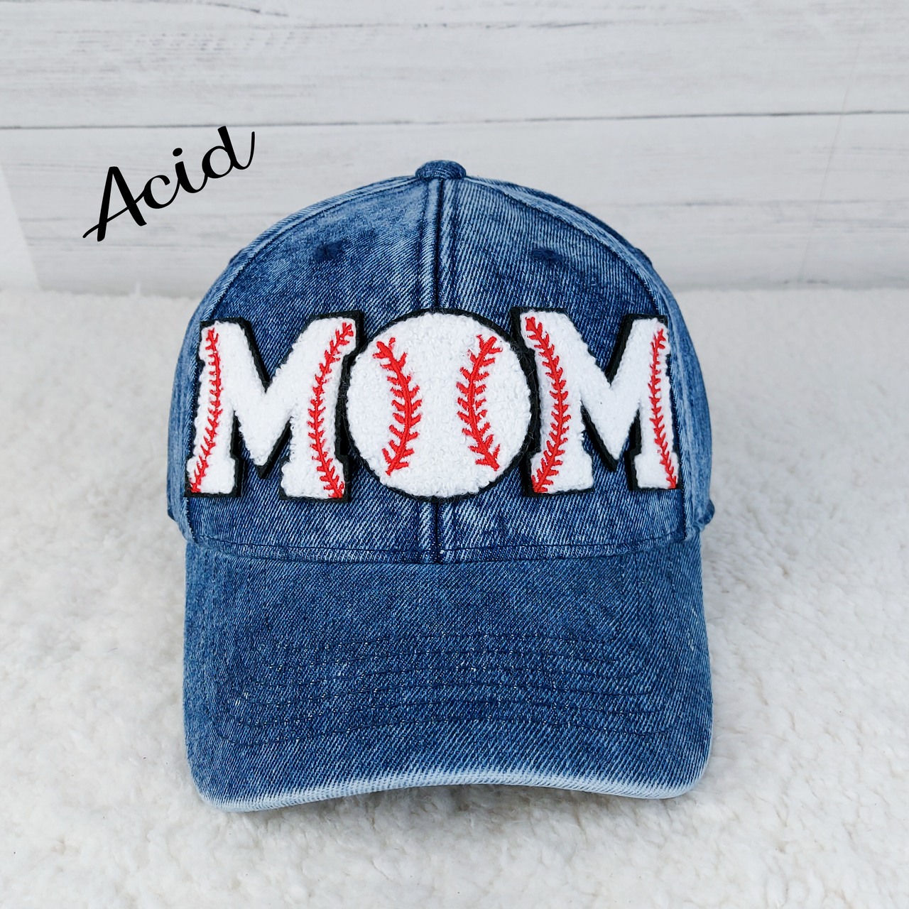 CHENILLE Baseball Mom Hat