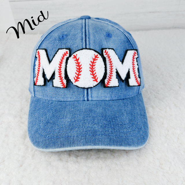 CHENILLE Baseball Mom Hat