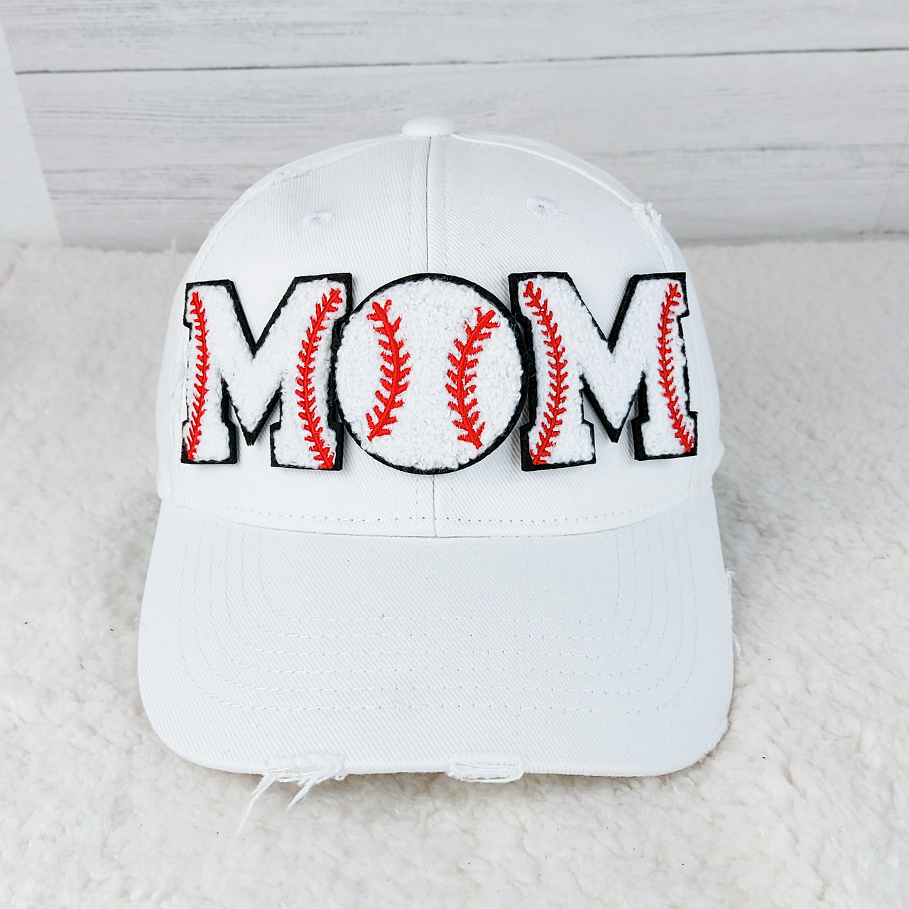 CHENILLE Baseball Mom Hat