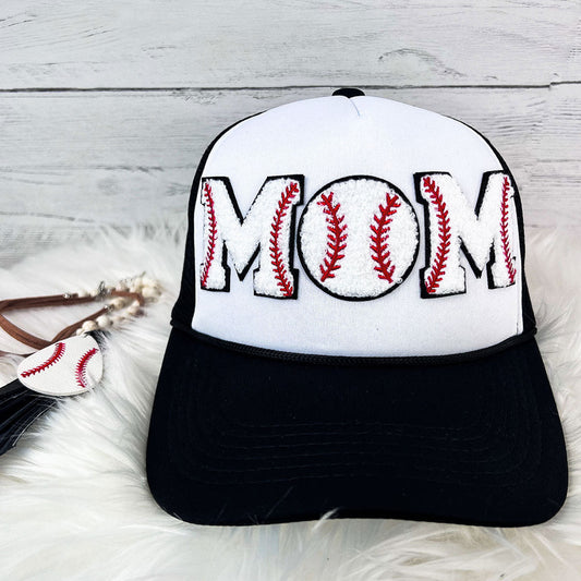 Baseball Mom Trucker Hat