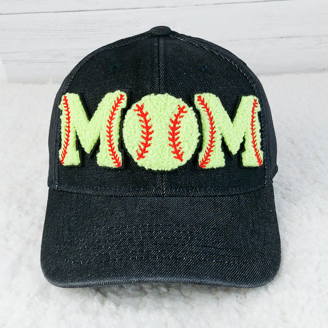 CHENILLE Softball Mom Hat