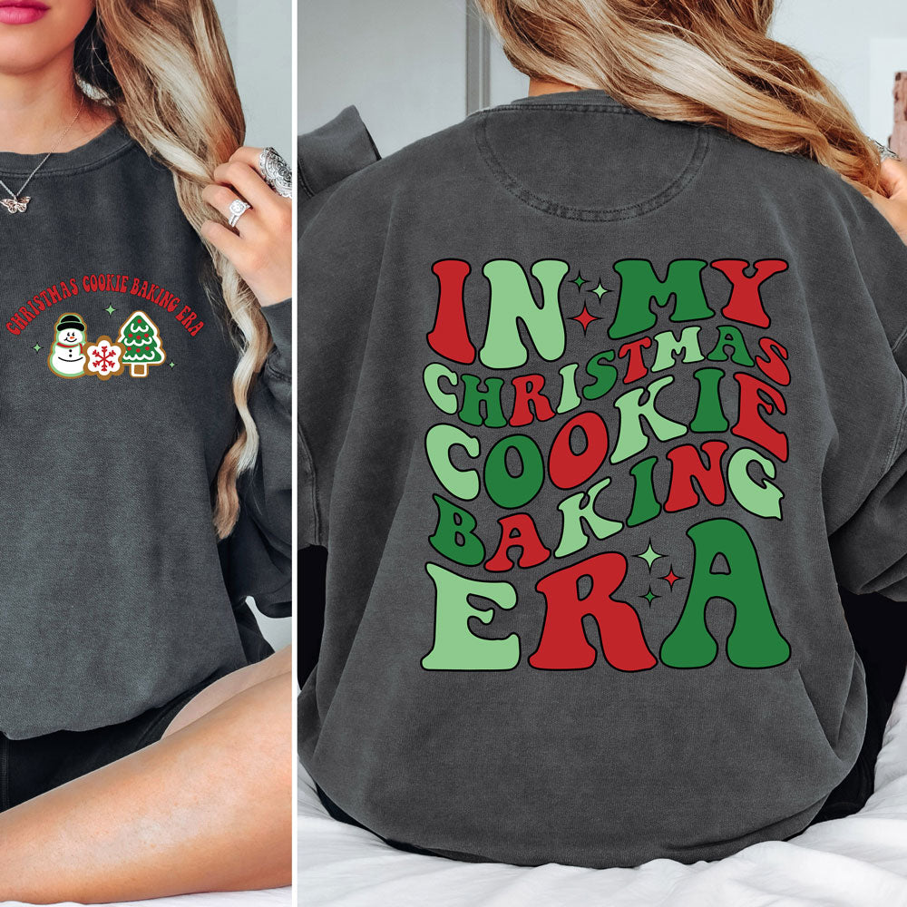 Christmas Cookie Baking Era FRONT & BACK