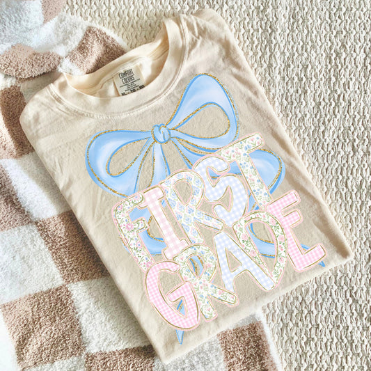 YOUTH Grade Level Pastel Bow