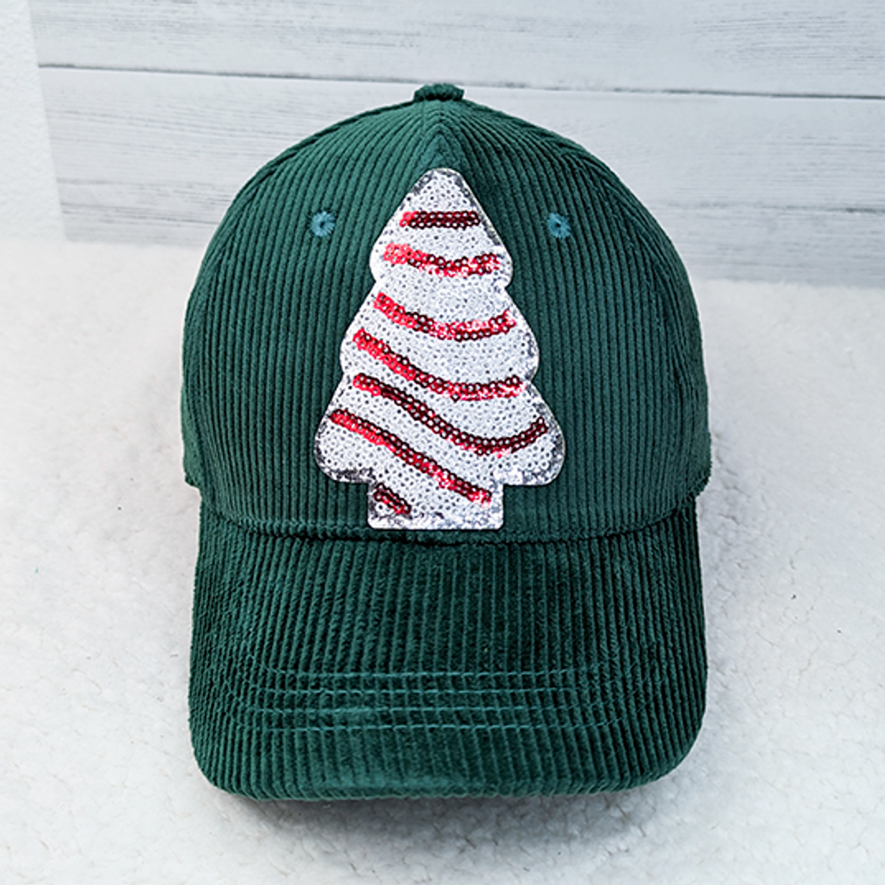 SEQUIN Tree Snack Corduroy Hat