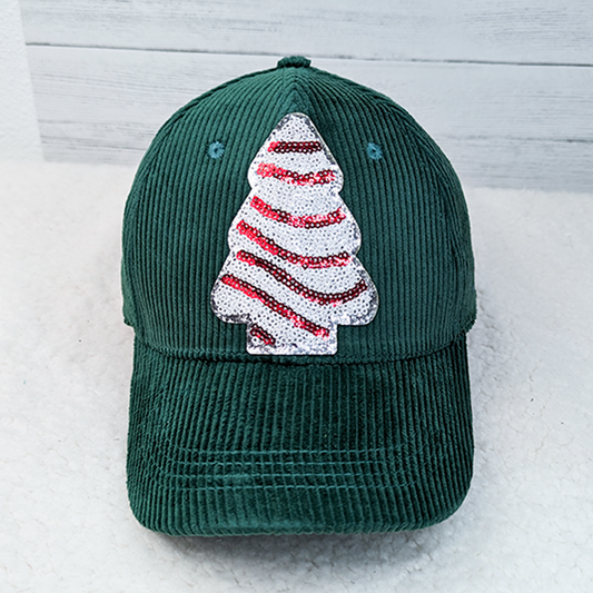 SEQUIN Tree Snack Corduroy Hat