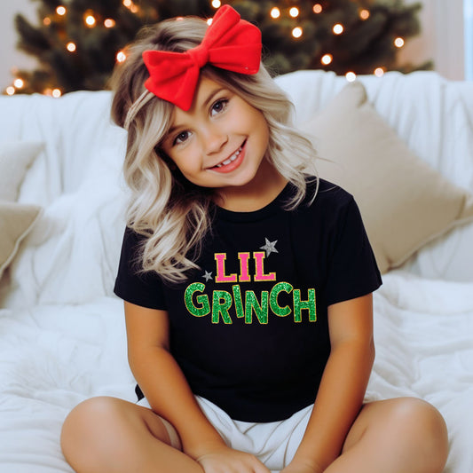 YOUTH Lil Grinch Faux Glitter