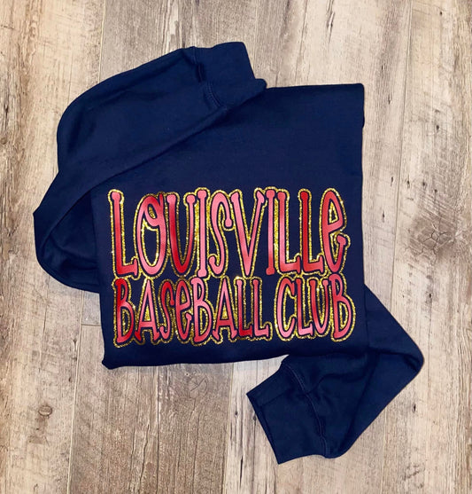 Louisville Baseball Club Glitter