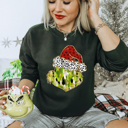 Brush Strokes Green Guy