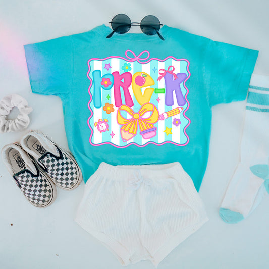 YOUTH Grade Level Bright Coquette Bow