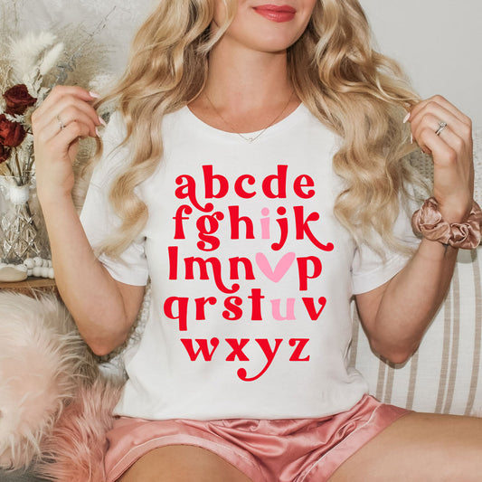 Valentine Alphabet